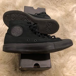 Chuck Taylor - Black on Black “Charcoal” Converse
